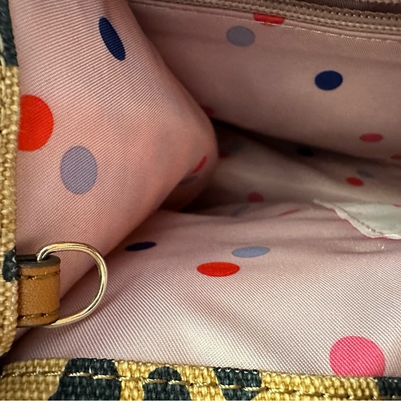 Stella & Dot leopard print top handle bag - Picture 7 of 11